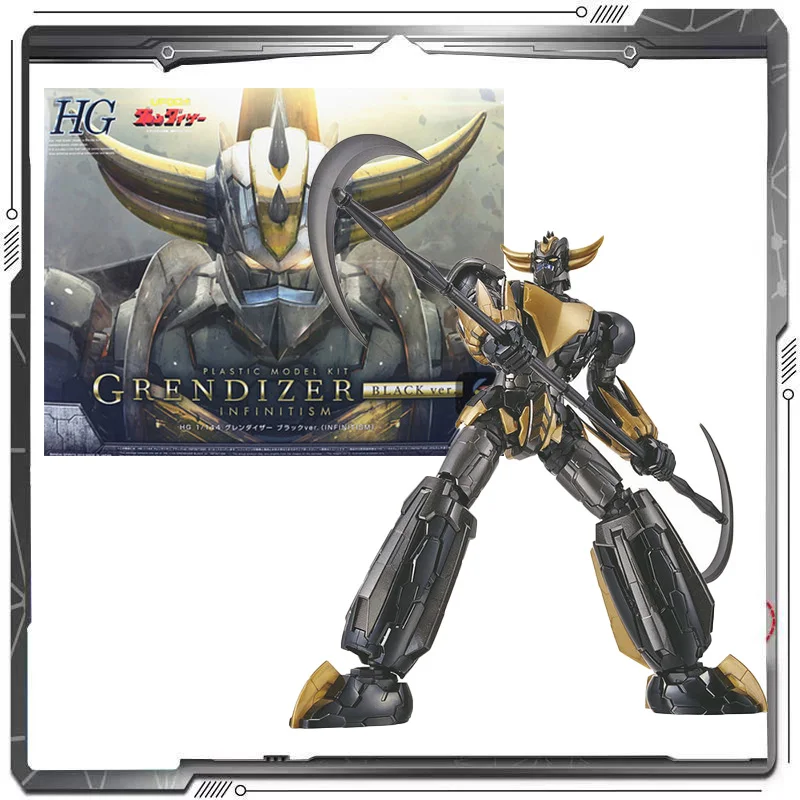 

Bandai Hg Black Gold Mazinger-Zero grenрядом аниме модель сборки из ПВХ Коллекционная модель детские праздничные подарки