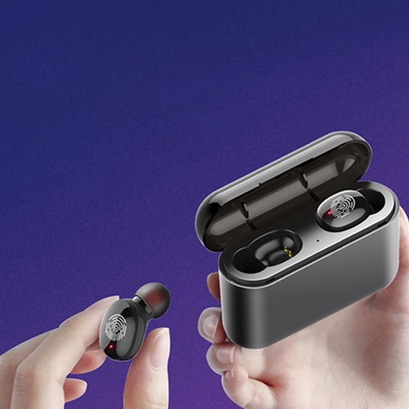 A1 TWS Bluetooth гарнитура стерео наушники беспроводные 5 0 спортивные гарнитуры для смартфона Xiaomi Samsung|Наушники и