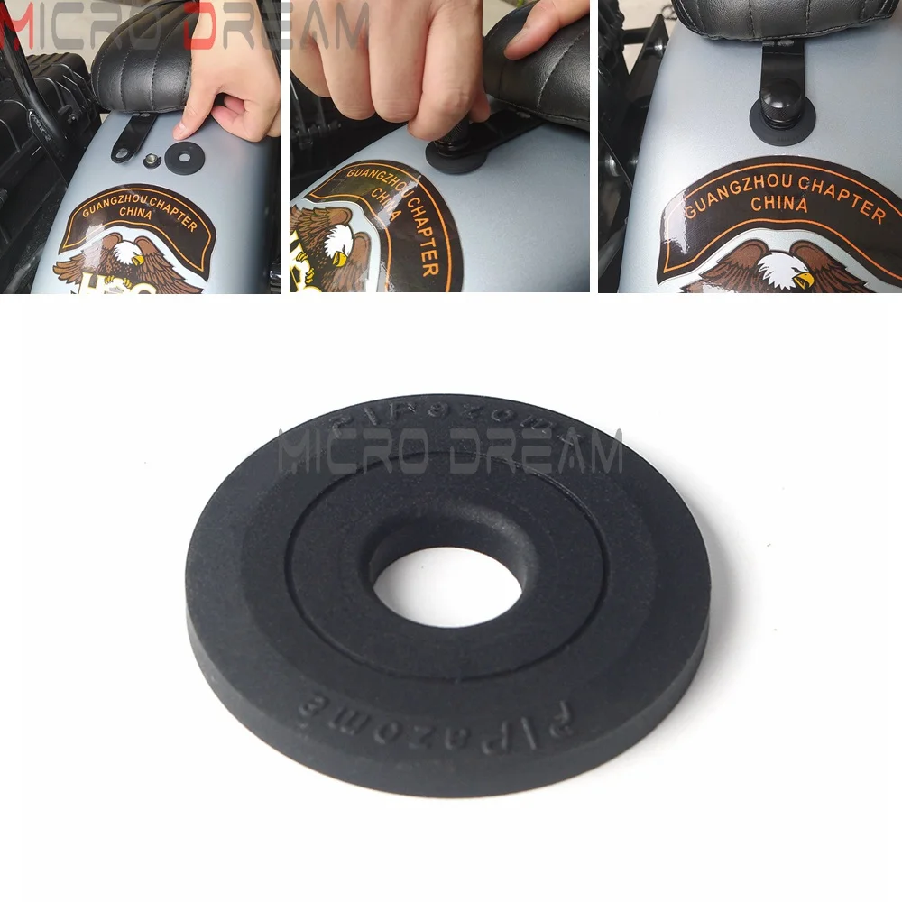 

For Harley Custom Sportster Dyna FXD Softail Slim Rubber Gasket Non-Slip Rear Fender Seat Mounting Bolt Spacer Adapters Gaskets