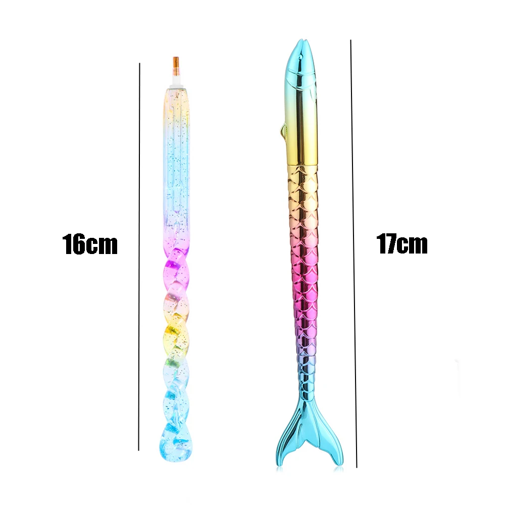 1 набор 5D алмазная ручка для вышивания Русалочка инструмент для вышивки крестиком для рукоделия аксессуары для рукоделия