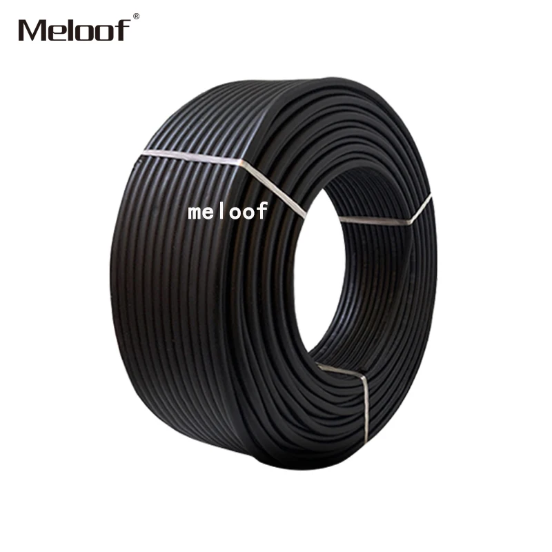 Электрический кабель 10 м 17 AWG 1MM2 RVV 2/3 медный провод проводник черный 18 0 75 mm2 20 0.5MM2