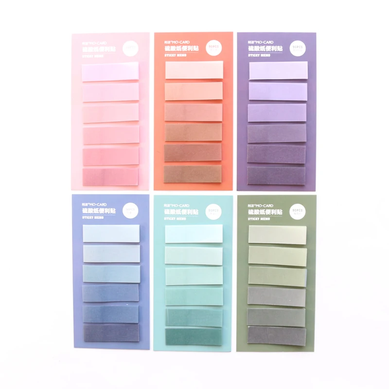 Классический самоклеящийся офисный и школьный индекс Domikee набор ярлыков для