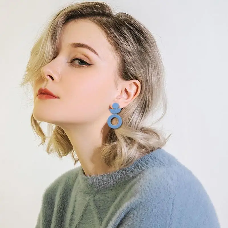 Серьги в виде леса облака повседневной жизни для женщин ювелирные изделия