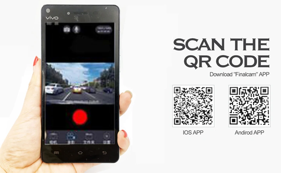 WHEXUNE Скрытая мини Wifi Автомобильная Dvr камера двойной объектив dashcam авто видео рекордер регистратор DVRs видеорегистраторы FHD 1080P ночное видение