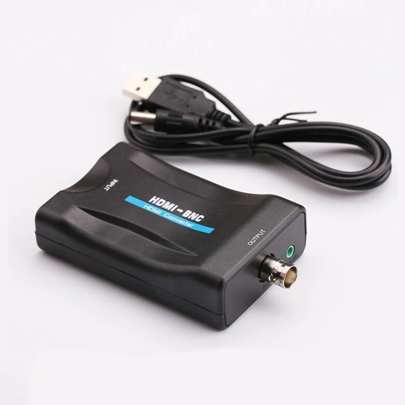 Преобразователь сигнала HDMI в BNC адаптер VHS DVD-плеер PAL/NTSC композитное видео выход