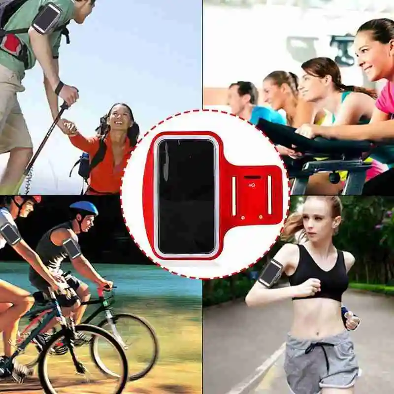 

Outdoor Sports Arm Bag Running Fitness Wrist Bag 4 Bag Inch To 6 Mobile Arm Universal Cycling Portable Phone Arm Strap J4Z6