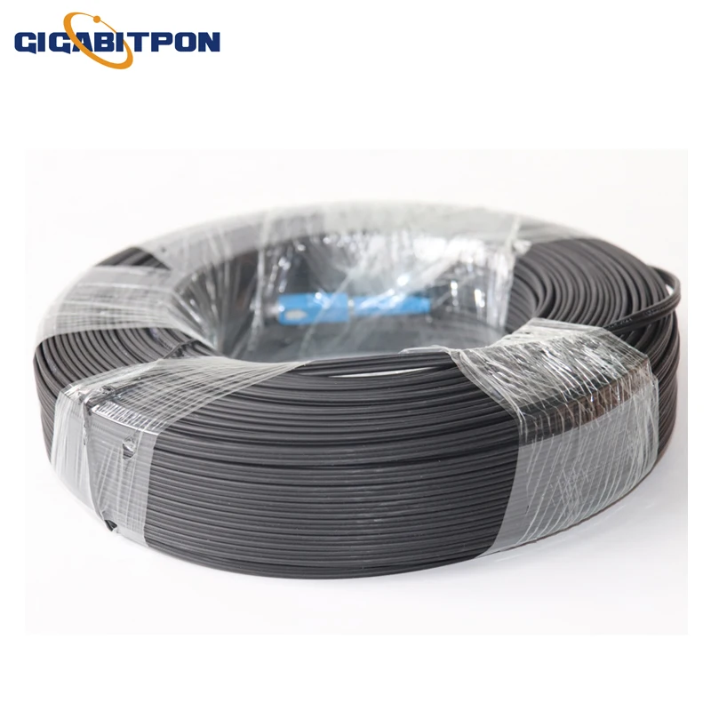 100M SC UPC to SC UPC FTTH fiber single-mode simplex single-core branch cable jumper with 3 steel wires