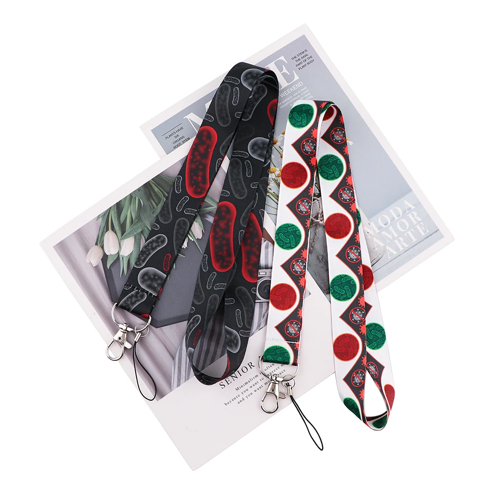 

DZ1907 Doctor Nurse Key lanyard Car Keychain Personalise Medical ID Card Pass Gym Mobile Phone Key Ring Badge Holder Jewelry