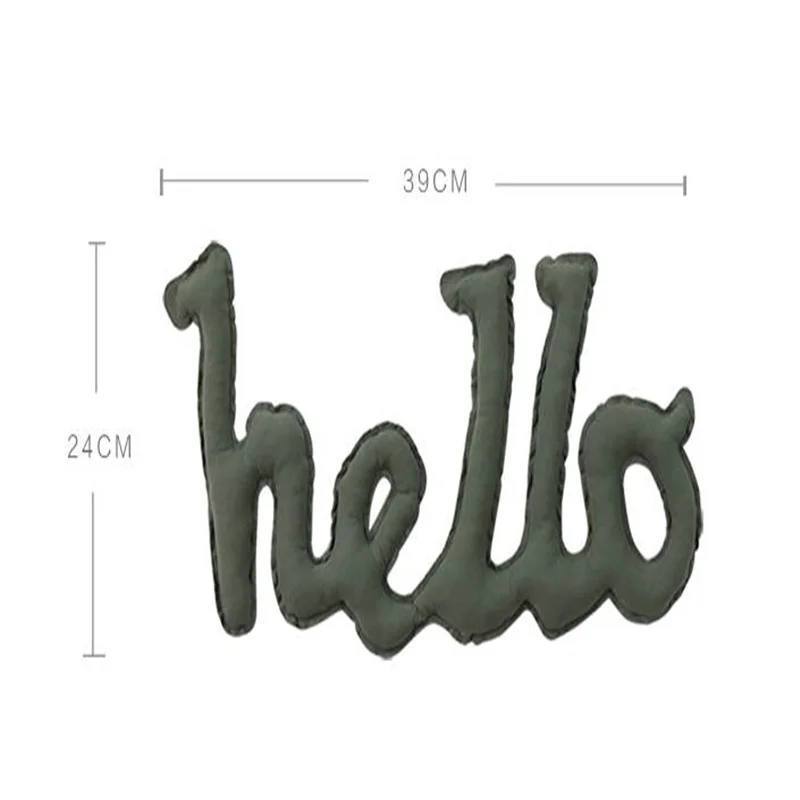 Детская подушка хлопковая подвеска с буквами палатка для новорожденных