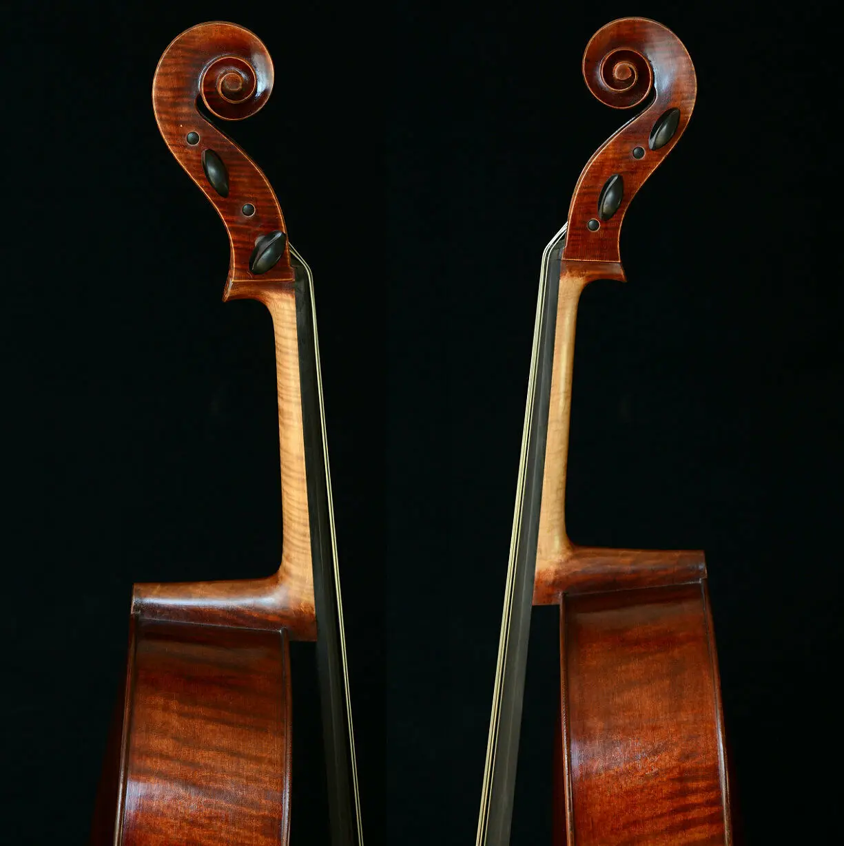 Настоящая фотография красивая Виолончель Горской 4/4 Спящая красавица виолончель