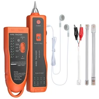 network tester xq 350 handheld cable tracer with earphone high sensitive telephone cable tester wire tracker