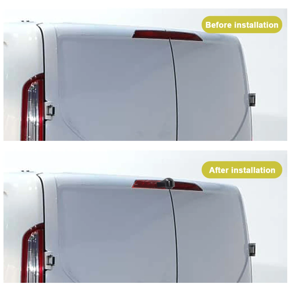 Автомобильная камера заднего вида с стоп сигналом для Ford Transit Custom after 2016 05 cargos van 7