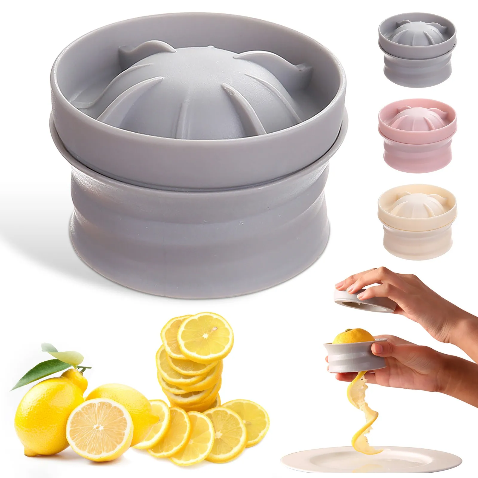 Мульти функциональный спиральная соковыжималка для цитрусовых вращающийся нож