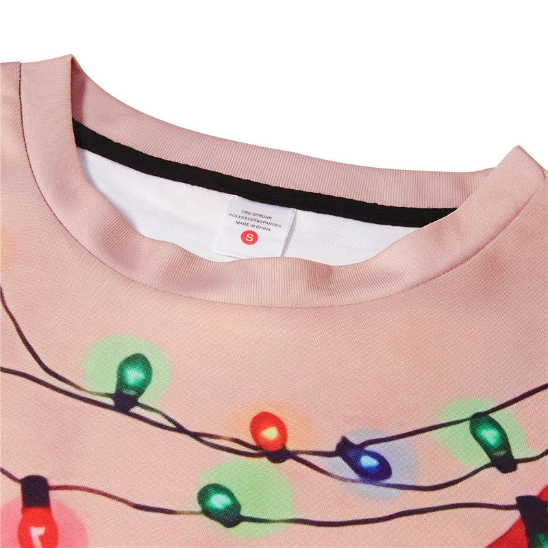 LEH Горячая 2019 унисекс Мужской Женский некрасивый Рождественский свитер отдых