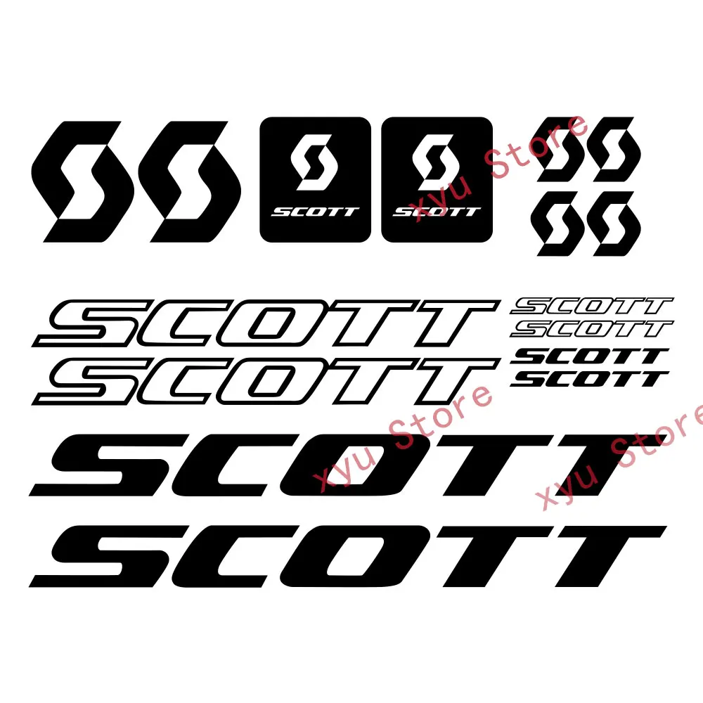Наклейки для Скотта наклейки велосипедная Рама виниловый Графический набор |