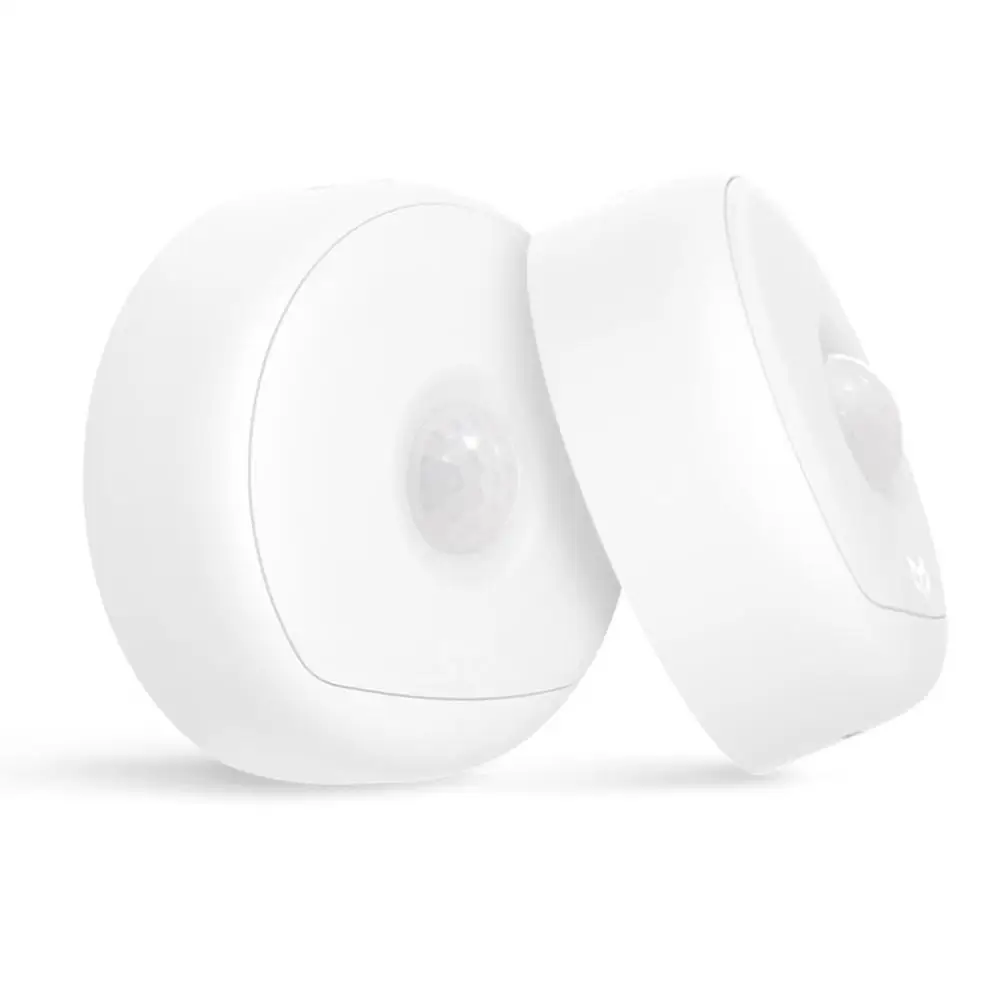 Xiaomi mi jia yeelight Ночной свет, usb-зарядка, крючки, станок и версия, используйте 120 на одном заряде, хуманьбоды датчик xiaomi mi Смарт домашняя одежда - Цвет: 2 pcs