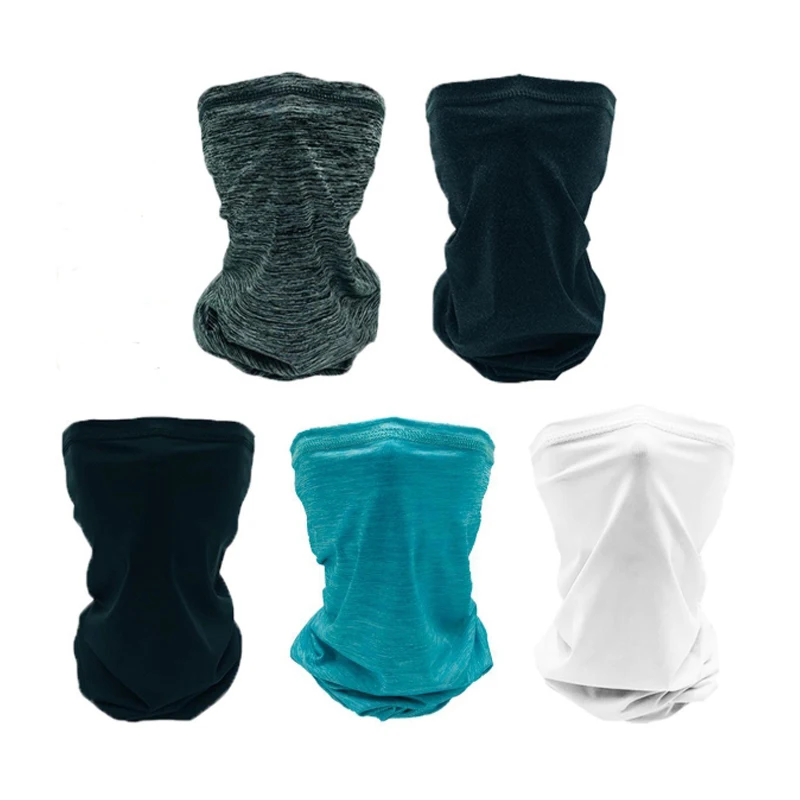 

Маска на половину лица для кемпинга, охлаждающие шелковые шарфы для походов, дышащие солнцезащитные ветрозащитные для рыбалки, бега, велосп...