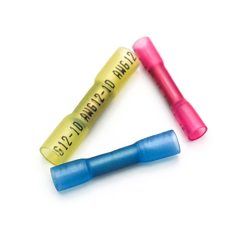 150 шт. водонепроницаемые термоусадочные стыковые разъемы AWG 22-10 Электрический