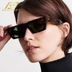 SIMPRECT Анти-УФ небольшой прямоугольные очки солнечные женские 2021 бренд люкс дизайнер модные ретро винтажные UV400 квадратные солнцезащитные очки