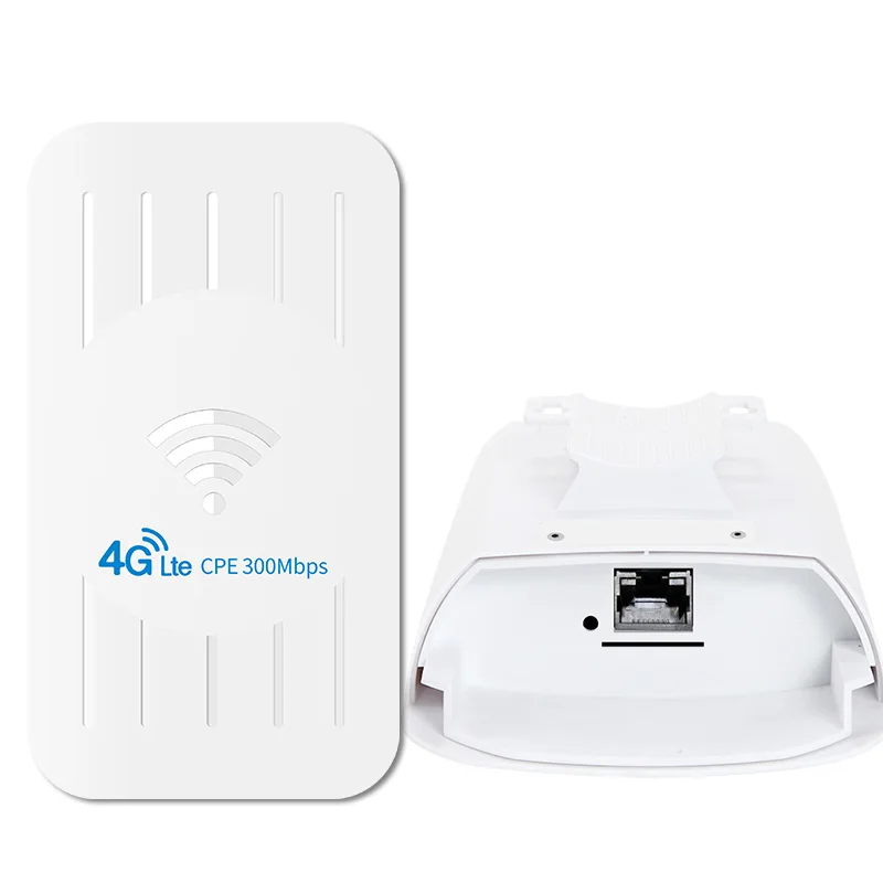 

Уличный Wi-Fi роутер 4G SIM-карта 300 Мбит/с беспроводной мост CPE / 4G Роутер 1 км расширительный роутер для IP-камеры и 24 В Poe