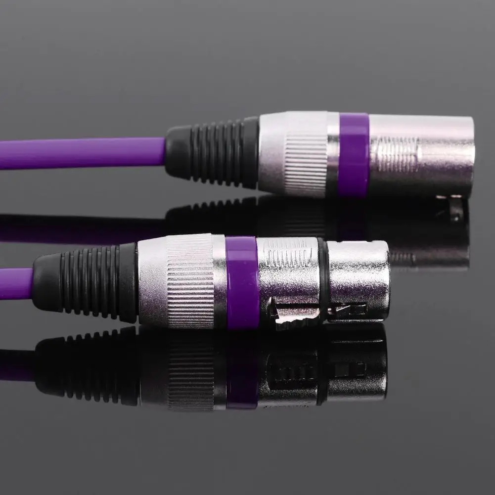 XLR 3Pin штекер-гнездо M/F аудио кабель щит цинковый сплав вилка привлекательный и
