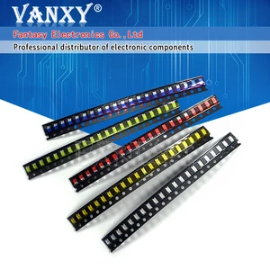 100 шт. 1206 SMD светодиодный светильник посылка светодиодный посылка красный белый зеленый синий желтый 1206 светодиодный в наличии