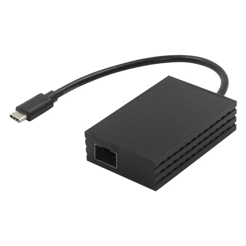 Type-C Gigabit Fiber Server Network Card 1000M SFP Server Fiber Network Card RTL8153