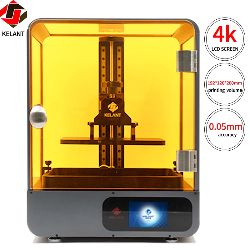 

3D printer SLA KELANT S500 Mono 8.9 " 4K monochrome LCD large print size192*120*200mm UV Resin 3d Printers impresora diy kit 3 d