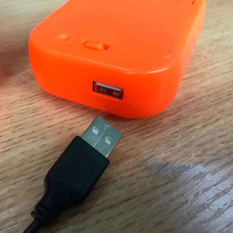 

DC 6V Portable Mini Electric Fan Air Blower for Doll Mascot Head gas mode cartoon costumes Inflatable energetic orange Blower