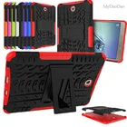 Dazzle Impact Heavy Duty TPU + PC Hybrid Armor Kickstand Hard Back Cover For Samsung Galaxy Tab S2 T715 T710 8,0 