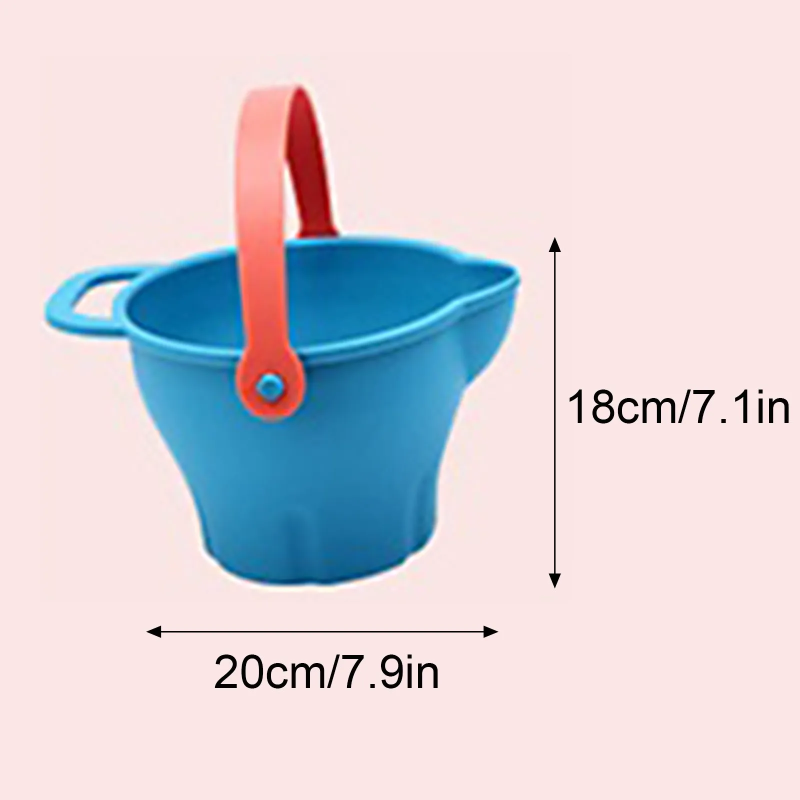 

Beach Toys Sandbox silicone bucket and Sand toys Sandpit Outdoor Summer Toy Water Game Play Cart Scoop Child shovel For Kids