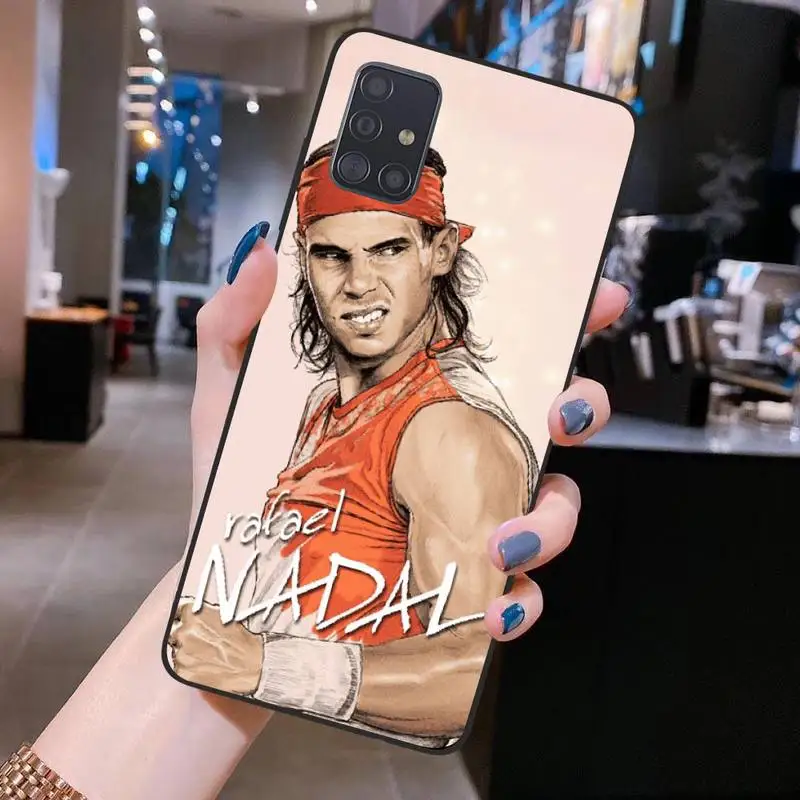 Чехол для телефона Tennis Superstar Rafael Надаль Samsung Galaxy S21 Plus Ultra S20 FE M11 S8 S9 plus S10 5G lite 2020 |