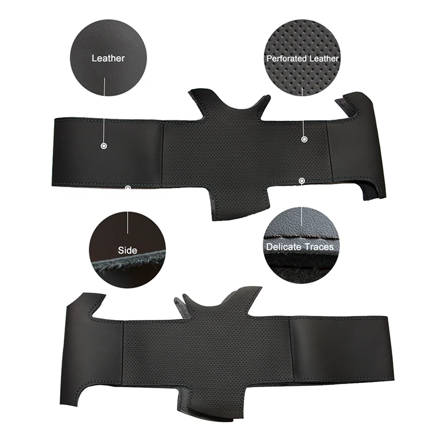 Нескользящая ручная работа из натуральной кожи черного цвета для Suzuki Jimny 2015 чехол