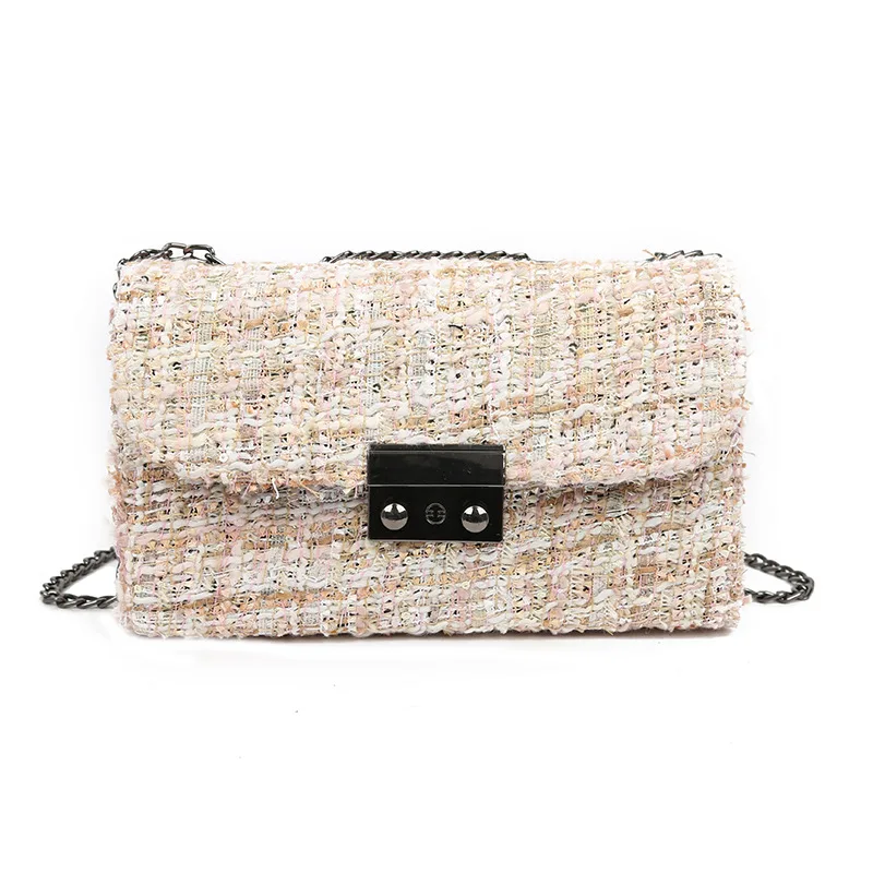 Новая модная женская сумка Nizi через плечо мини квадратная ретро простая