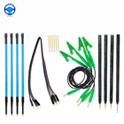 4 шт.компл. OBD II ручки для сканера для платы блока управления с кабелем подключения, сменная светодиодная Рамка BDM