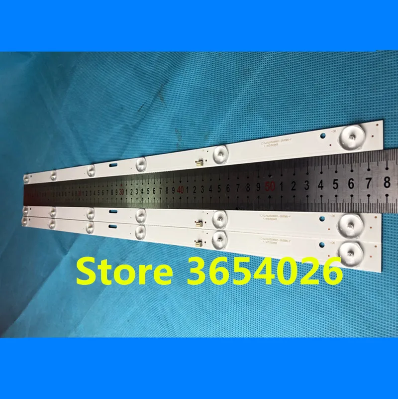 1 комплект = 6 шт. для светодиодной подсветки 32 дюймовой полосы LE 8822A SJ.HL.D3200601 2835BS F 6В