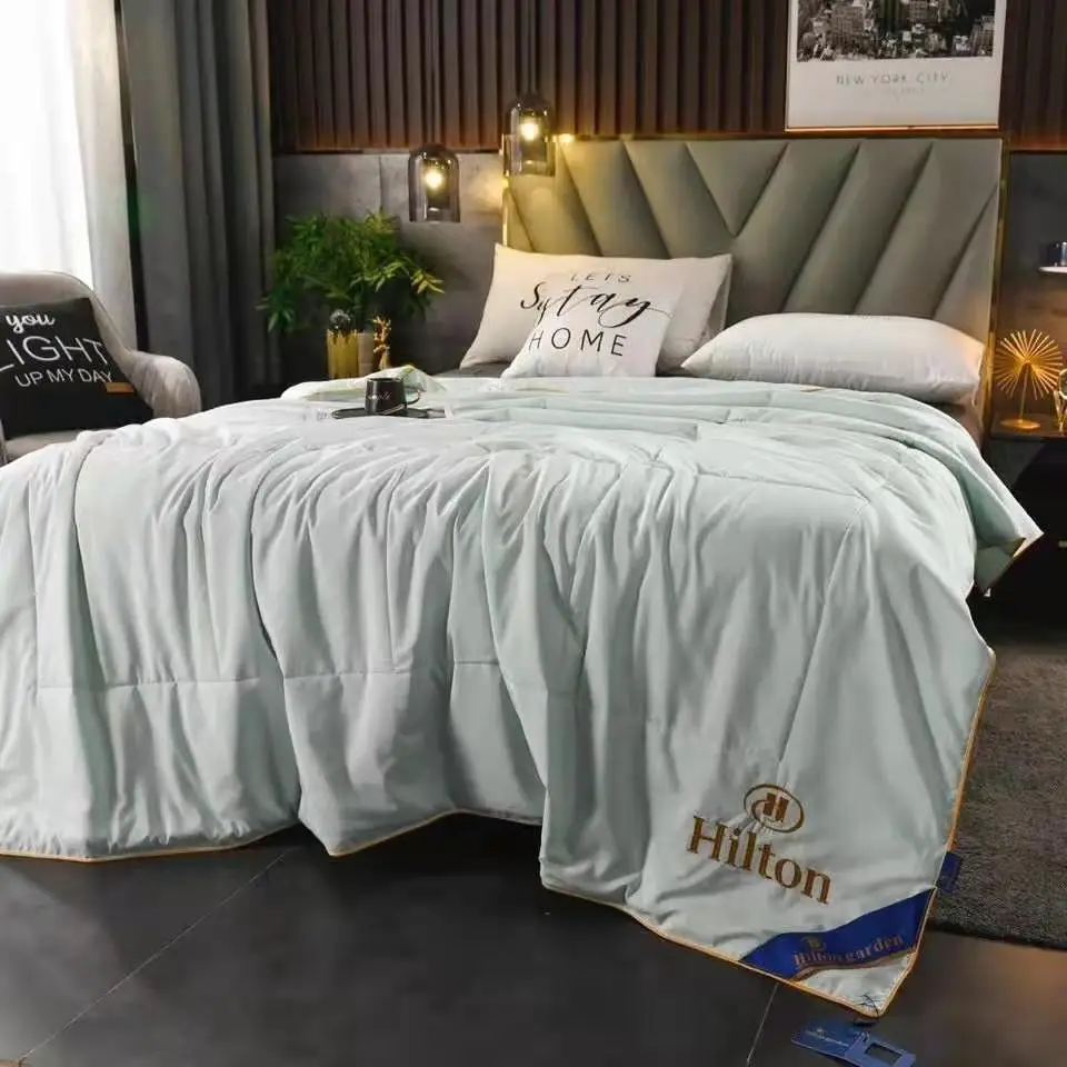 للبيع الصيف غسلها لحاف من القطن تكييف الهواء المعزي لينة تنفس بطانية رقيقة المفرش غطاء السرير المنسوجات المنزلية