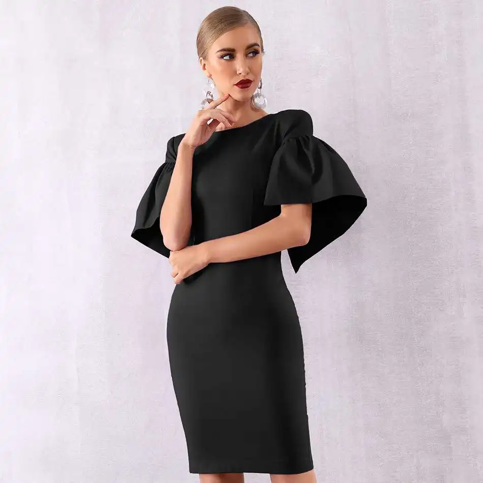 Seamyla женское летнее платье Vestidos новинка 2019 сексуальное черное Laverder знаменитостей