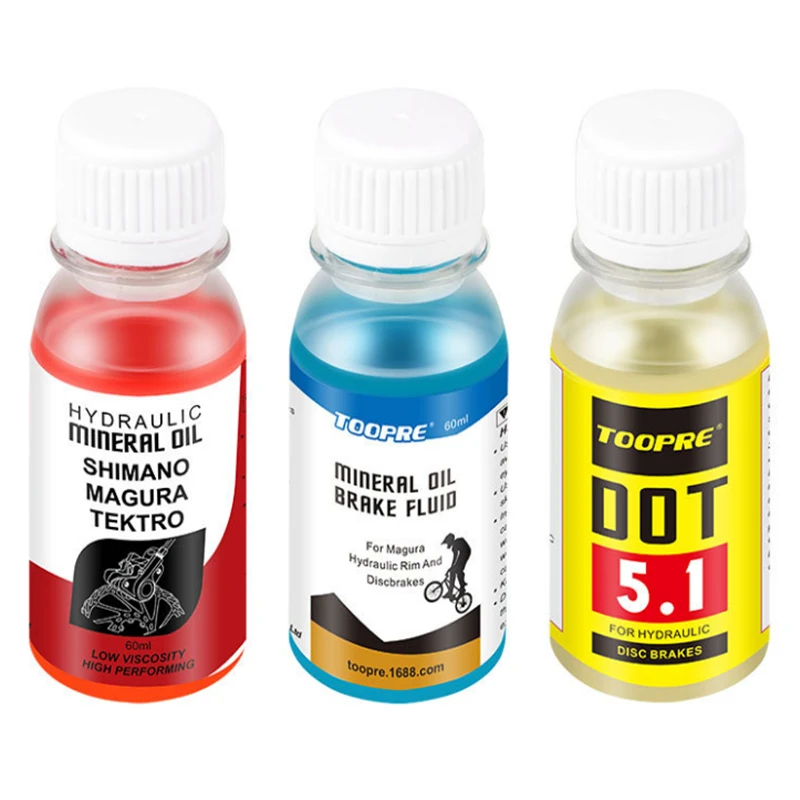 Велосипедная тормозная система с минеральным маслом 60 мл жидкость для горных