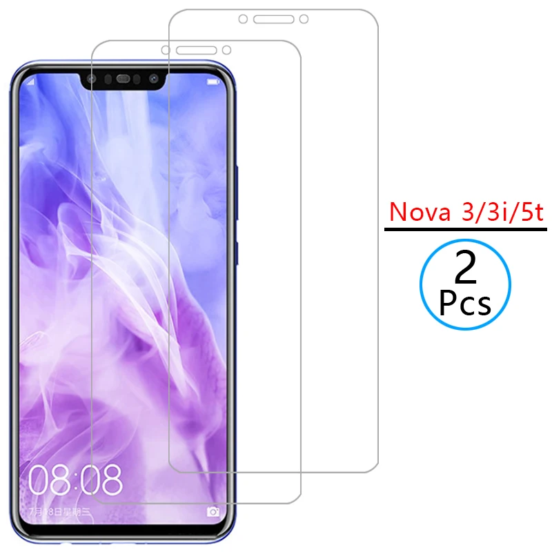 

protective tempered glass for huawei nova 5t 3i 3 screen protector on nova5t 5 t t5 nova3 i nova3i i3 film huawey huwei hawei 9h