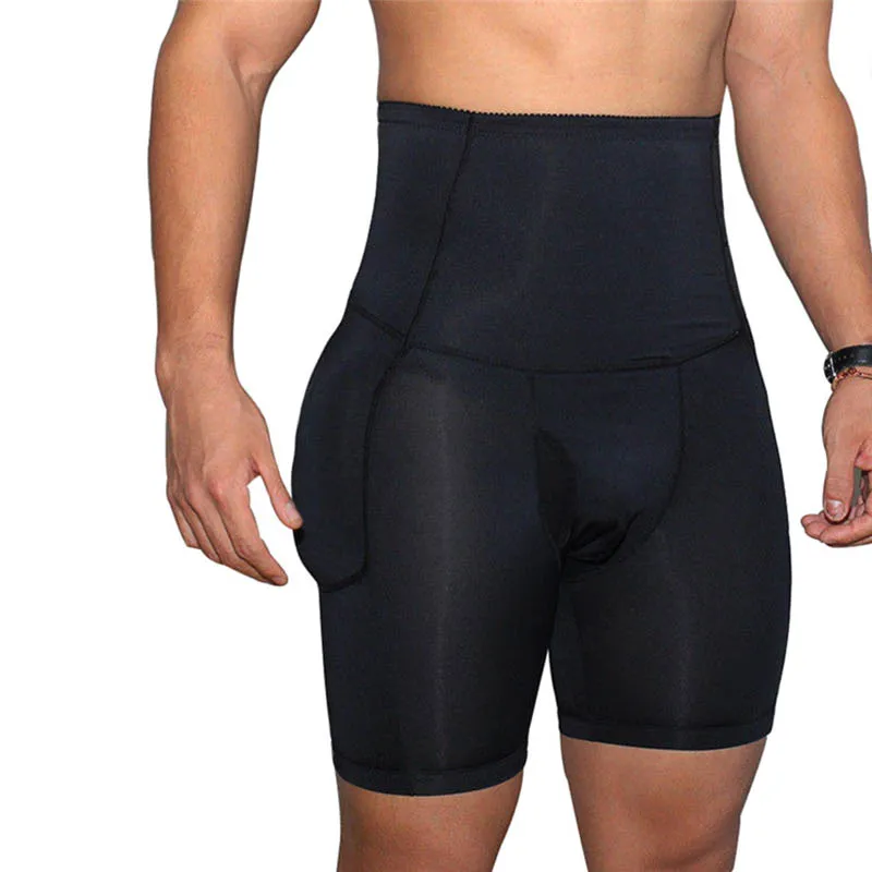 

Men Shapers Butt Lifter Slim Tummy Corset High-Waist Padded Underwear Buttocks Booster Enhancer Hip Body Shaper Shapewear Pants