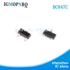 100 шт BC847C SOT23 BC847 SMD SOT-23 1G биполярный распределительный транзистор (BJT) SOT-23 NPN GP AMP новый