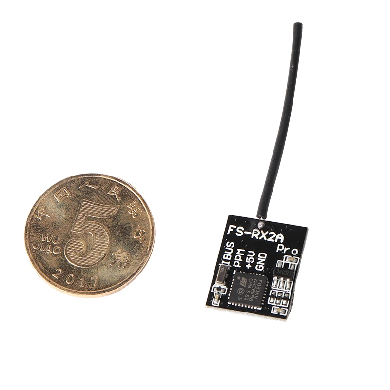 Flysky FS RX2A профессиональный приемник PPM IBUS Mini RX для I6 I6X I6S I10 дистанционное