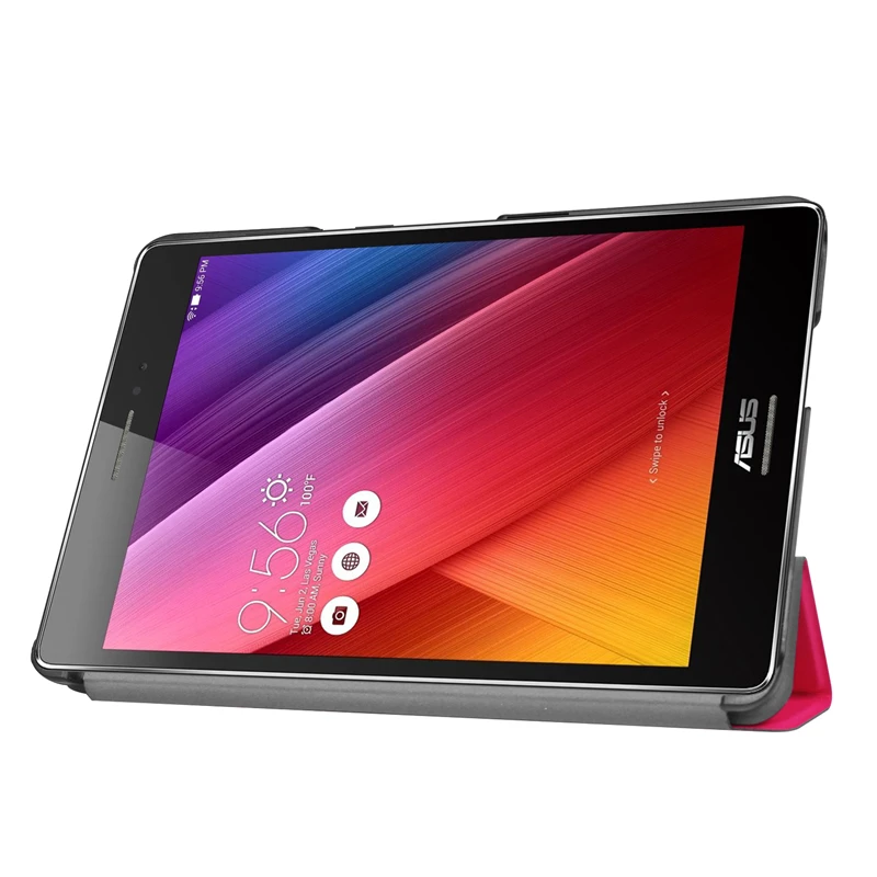 Чехол KiKiss для Asus Zenpad 3 8 0 дюйма Z581KL ZT581KL 7 9 тройного сложения подставка из