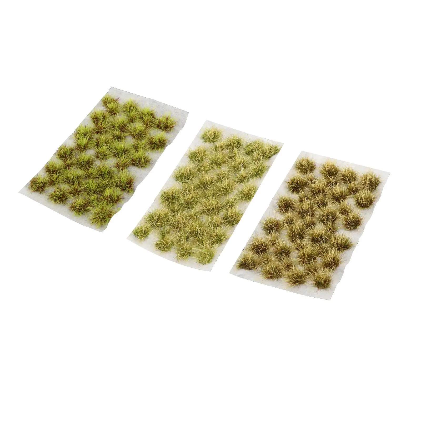 

39 Pieces Static Grass Tuft 11 mm,Self Adhesive Static Grass,Railway Artificial Grass Modeling Wargaming Terrain Model Diorama