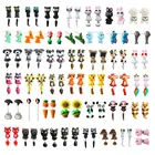 Серьги ручной работы из полимерной глины, серьги-подвески в виде динозаврапиранхилисыкота, CLAY-HDJ38