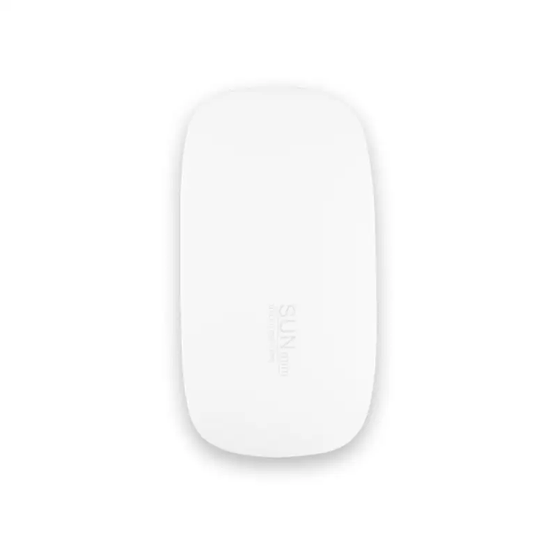 Мини 6 Вт лампа для ногтей розового и белого цвета маникюрная Сушилка УФ