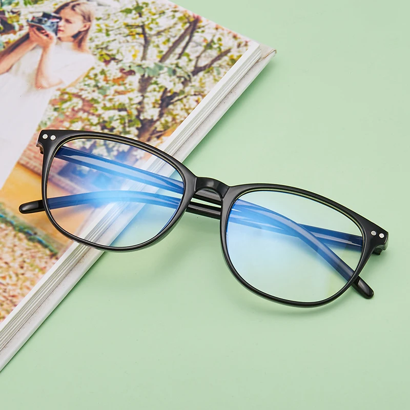 мода женщины Синий свет и радиационные очки тенденции личностные рамки мужской