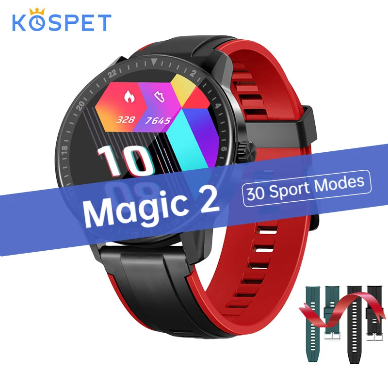 Оригинальные Смарт часы Kospet Magic 2 30 спортивных режимов пульсометр