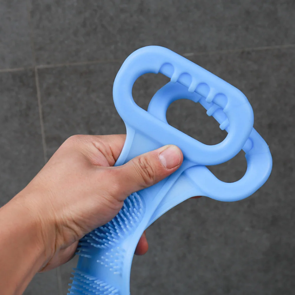 Скраб Полотенце Эластичный двусторонний Bump Дизайн щетка для ванны душа полоса